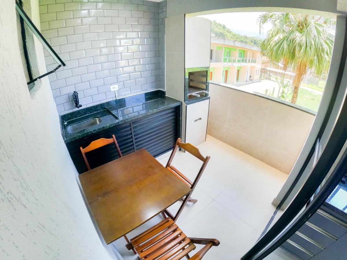 Apartmán Sacada Gourmet, Piscina E Ar Condicionado Ubatuba Exteriér fotografie