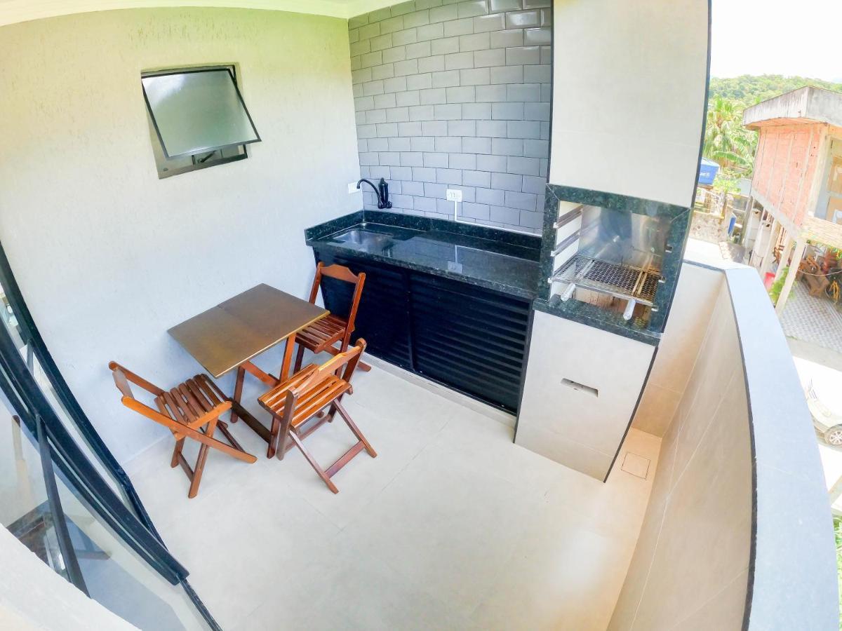 Apartmán Sacada Gourmet, Piscina E Ar Condicionado Ubatuba Exteriér fotografie