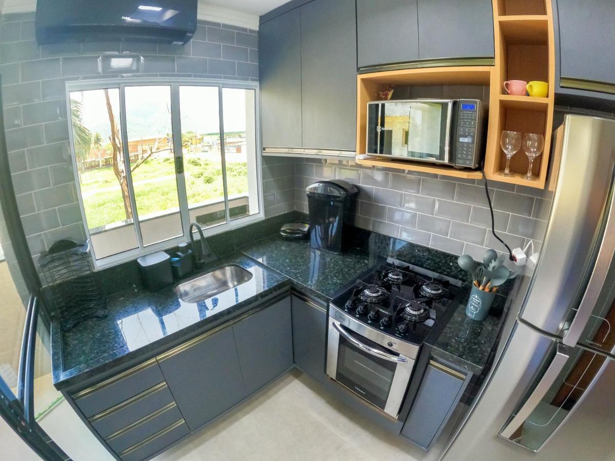 Apartmán Sacada Gourmet, Piscina E Ar Condicionado Ubatuba Exteriér fotografie